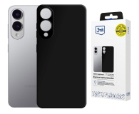 Etui do telefonów 3MK Hardy MagSilicone Black do Galaxy S25 Edge 5903108661294